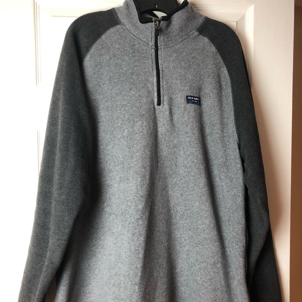𝅺OLD Navy Quarter Zip Fleece Pullover
